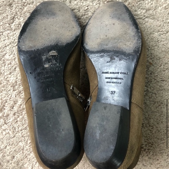 Isabel Marant | Etoile Patsha Suede Ankle Boots - Picture 5 of 5